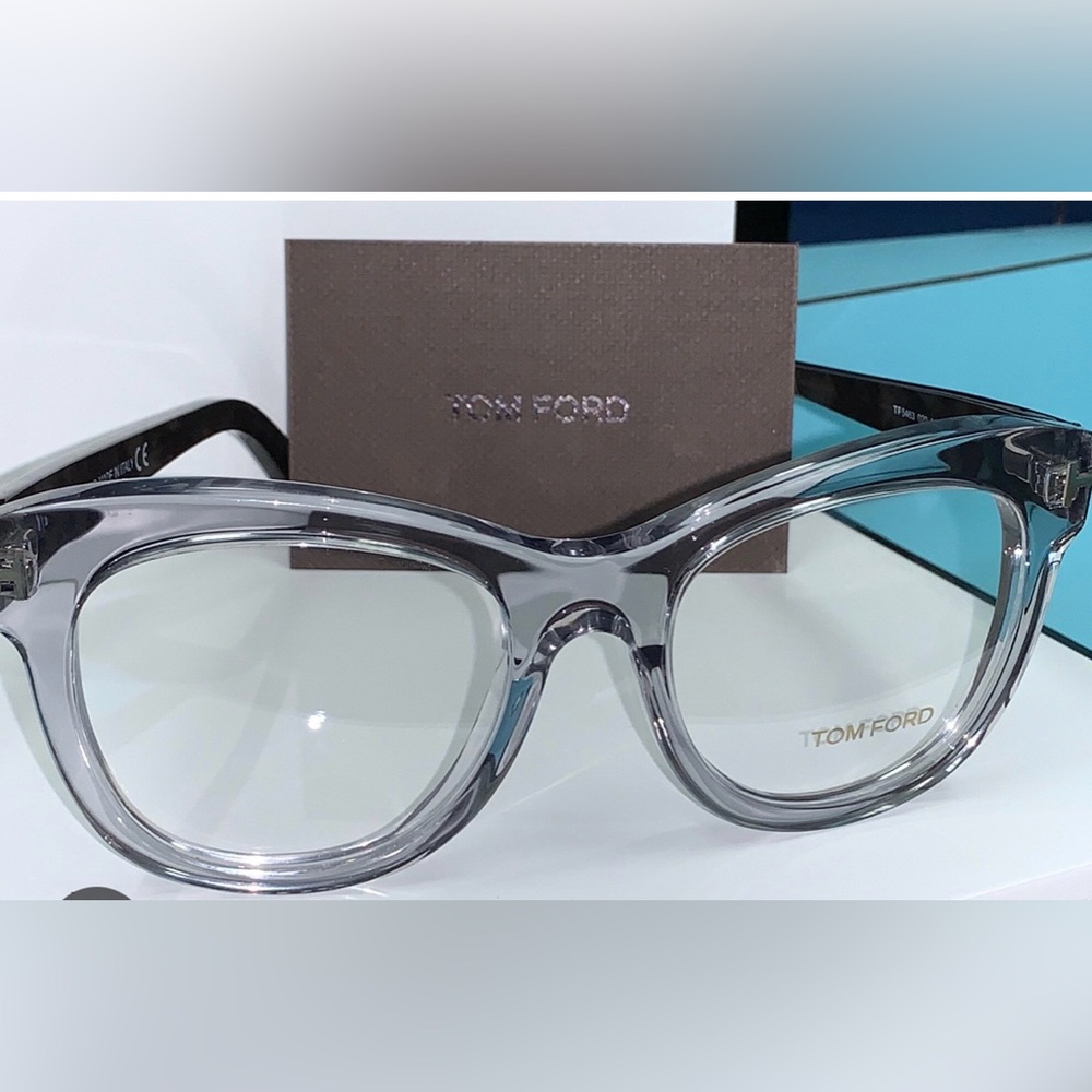 Tom Ford eyeglasses - no prescription COLOR CLEAR FRAME